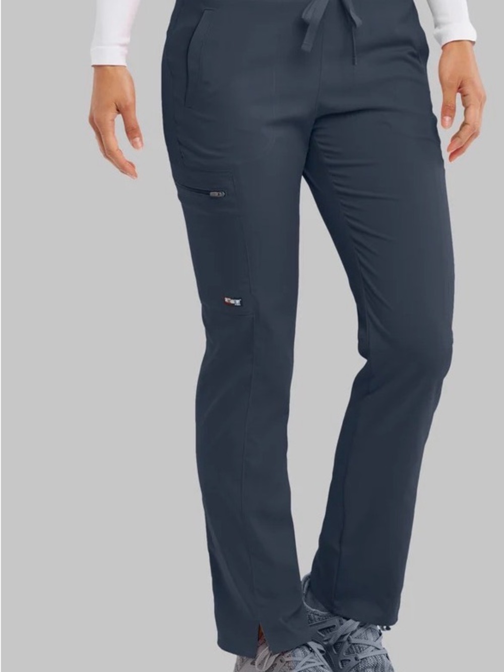 Women’s Grey’s Anatomy Straight-Leg Scrub Pants - Size Medium - Picture 2 of 2